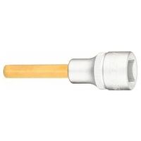 Screwdriver socket 8 mm Inside hexagon profile Square, hollow 12.5 mm (1/2 inch)