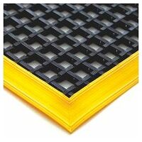 Workstation Workplace Safety Mat  black / yellow