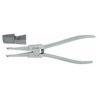 Assembly pliers for snap rings, overall length: 170mm