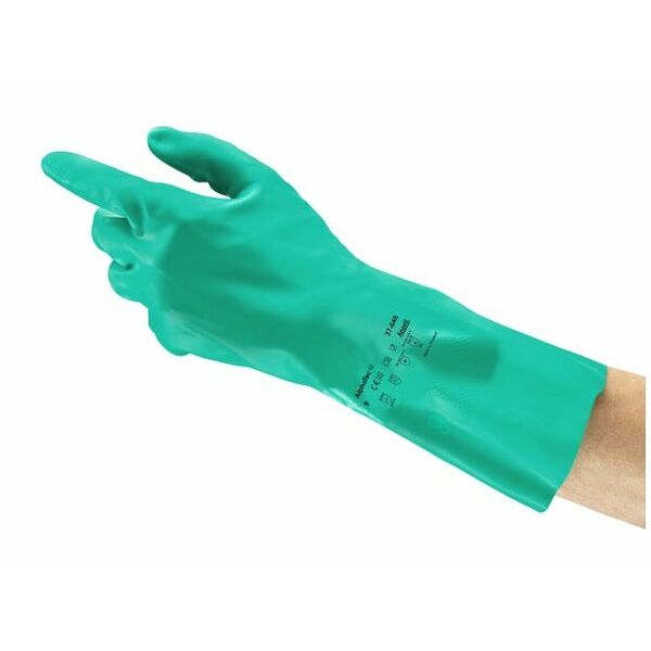 Køb Handsker til beskyttelse mod kemikalier 37-646 Størrelse 10 Hoffmann Group