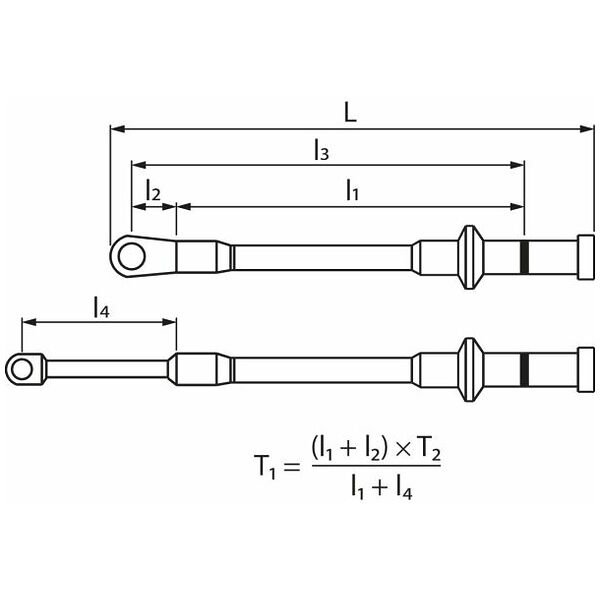 Simplemente compra Surtido de llaves dinamométricas “Safe-Torque A 2 Set”  Con alojamiento de puntas de 1/4 de pulgada y escala 12 Nm