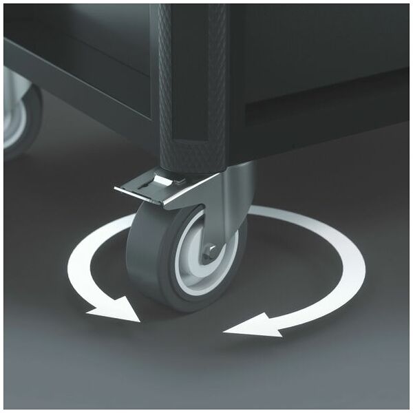 Tool Rebel Werkstattwagen mit Werkzeugsortiment 9700, 94-teilig, Typ: 1