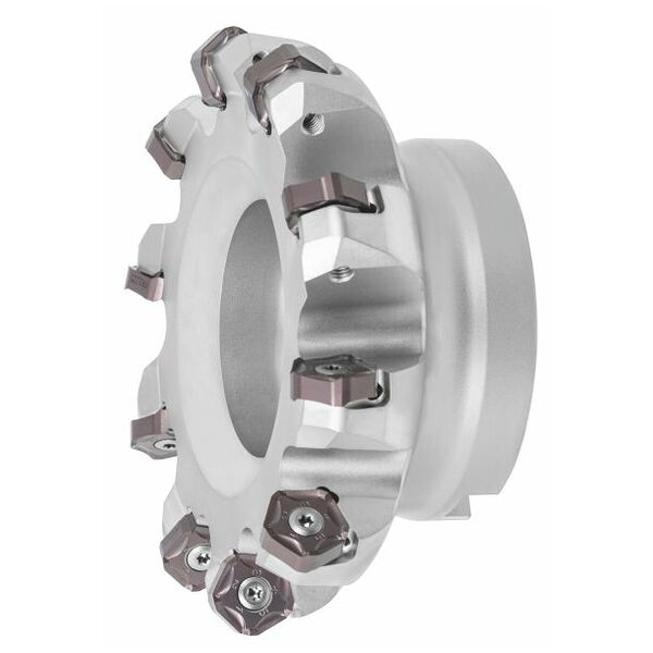 47.5° indexable face mill MFPN45 with bore 125/10 mm