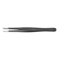 Tweezers, rounded tips 3 mm wide, 145 mm, form 40  AMB