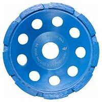 Diamond dished grinding wheel DCW 1R PSF 125x6x22.23 mm for levelling concrete and screed