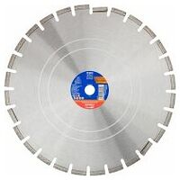 disc de debitat diamantat DS 450x3,2x25.4 mm PSF pentru tăierea rapidă a asfaltului