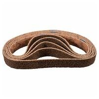 Non-woven abrasive belt VB 40x820 mm A100 G for fine grinding and finishing with a pipe belt grinder