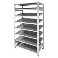 Inclined shelf basic rack  Width 1000 mm