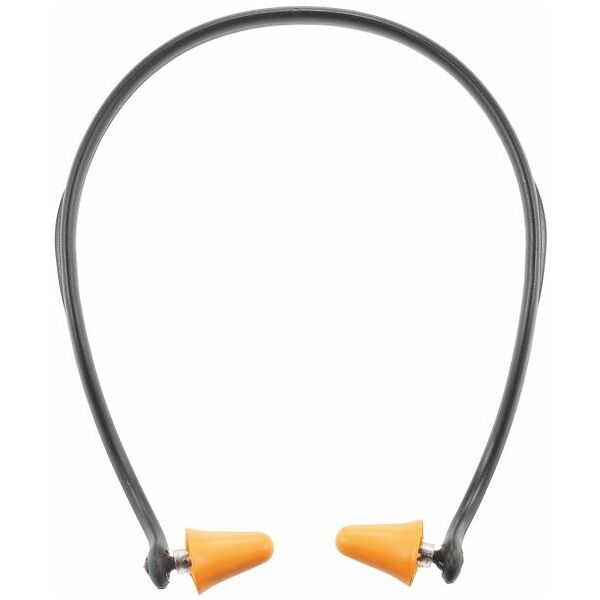 Banded earplugs conical
