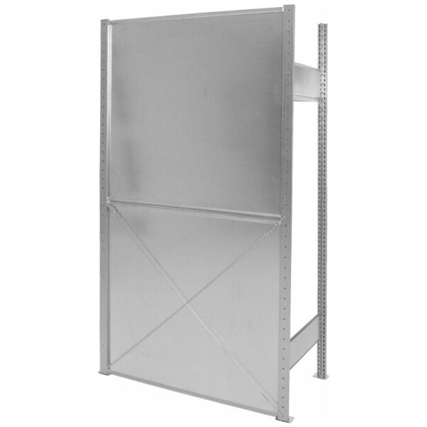 Sheet metal rear panel width 1000 mm 2000 mm