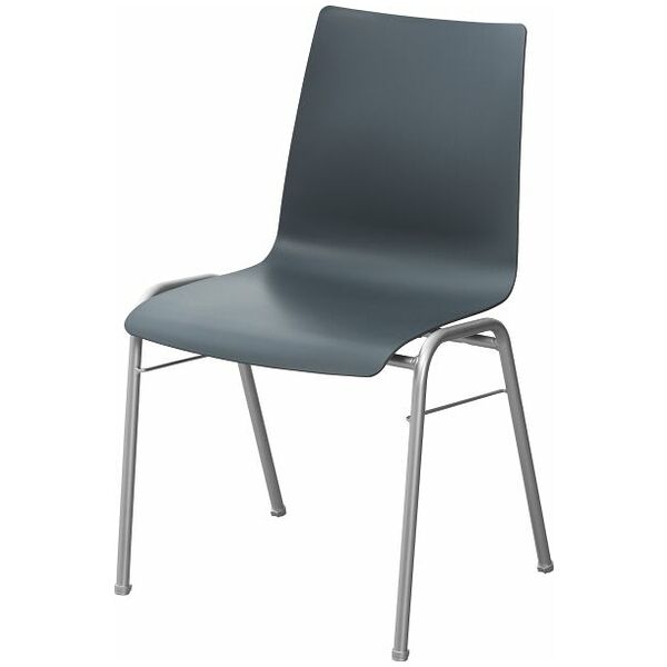 Shell chair set, stackable