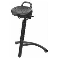 Standing stool, height adjustable, Gas pressure spring