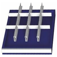 Schlitztrennwand- / Trennblech-Sortiment für Schubladen-Fronthöhe 60/80 mm