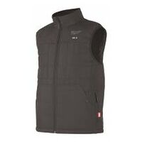 Heated quilted vest  black