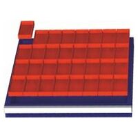 Kleinteilebehälter-Sortiment für 1 Schublade