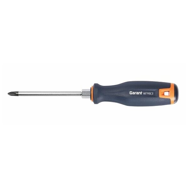 Screwdriver for Phillips, with 2-component Haptoprene handle