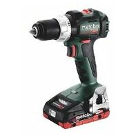 Cordless hammer drill with Li-ion battery