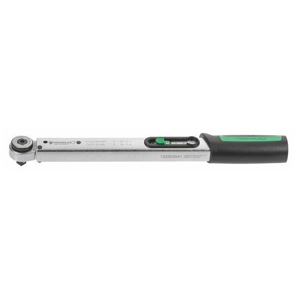 Torque wrench with plug-in reversible ratchet 50 N·m