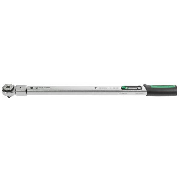 Torque wrench with plug-in reversible ratchet 300 N·m