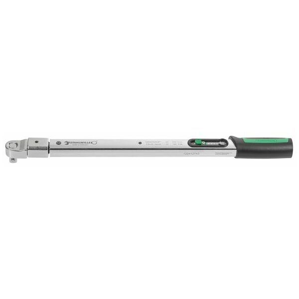 Torque wrench with square plug-in head 200 N·m