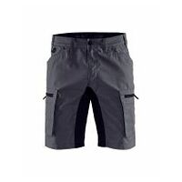 Pantaloncini di servizio elasticizzati grigio medio/nero C52
