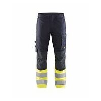 Pantalon de travail Multinorm Intrinsèque avec Stretch Bleu marine/ Jaune haute visibilité C44