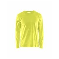 Langarm T-Shirt High Vis Gelb XXXL