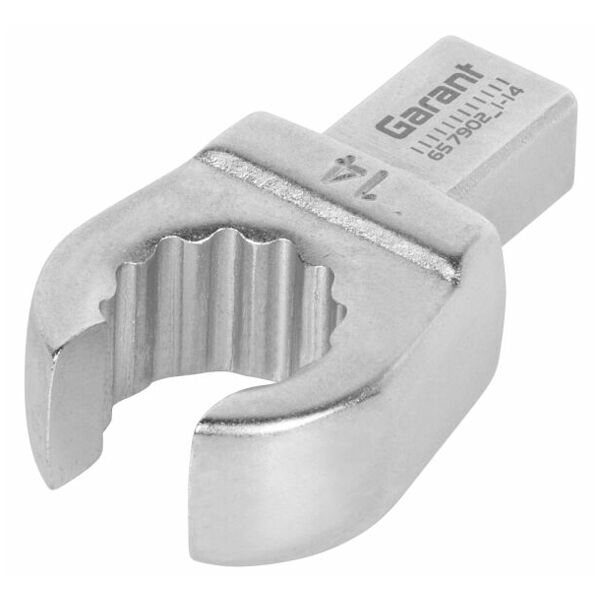 Open ring plug-in head  1-14 mm