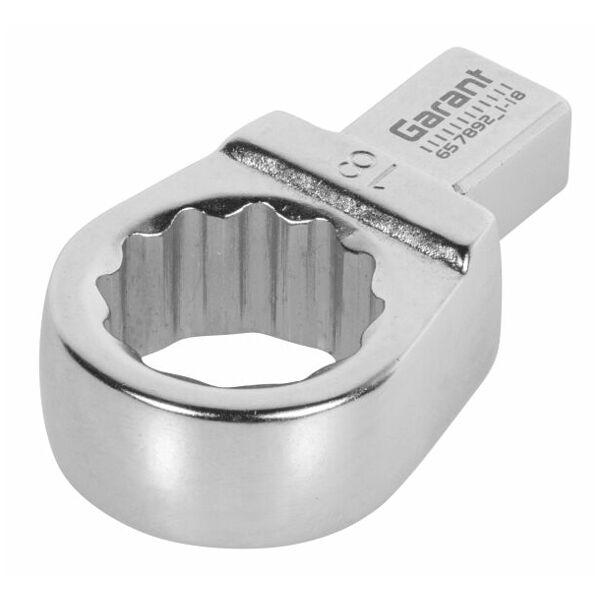 Ring plug-in head  1-19 mm