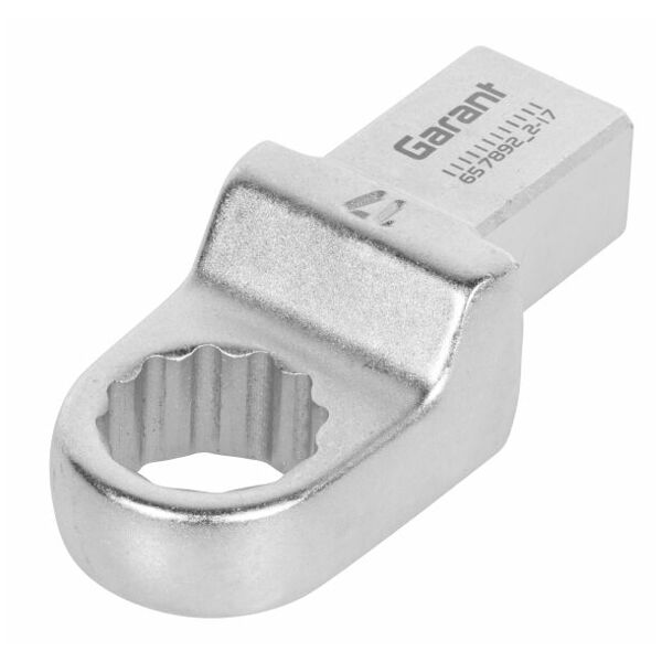 Ring plug-in head  2-17 mm