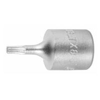 Screwdriver bit for Torx®, 1/4 inch short