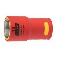 Hexagon socket, 1/2 inch fully insulated 19 mm