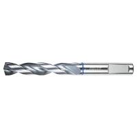 HOLEX Pro INOX solid carbide high-performance drill, plain shank DIN 6535 HE AlTiN