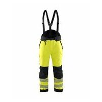 Zimní Pracovní kalhoty High Vis žlutá/černá 4XL