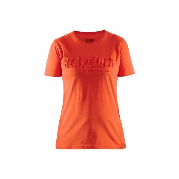 T-shirt naranja trabajo + con excelente ajuste