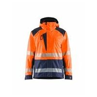 Shell Jacket Hi-Vis Orange/Navy blue 5XL