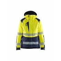 Jachetă de iarnă pentru femei galben/bleumarin L