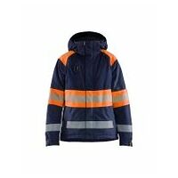 Jachetă de iarnă pentru femei High Vis bleumarin/portocaliu L
