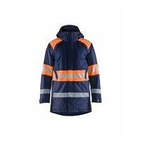 Jachetă de iarnă High Vis bleumarin/portocaliu 4XL