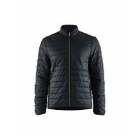 Jachetă cu căptușeală călduroasă negru/Galben 4XL