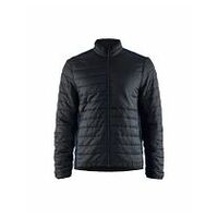 Jachetă cu căptușeală călduroasă negru/bleumarin L