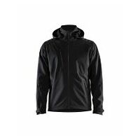 Jachetă Softshell negru/negru 4XL