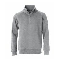 Zip-Sweatshirt Classic gråmelerad