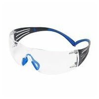 3M™ SecureFit™ 400 sikkerhedsbriller, blågråt stel, PC, UV/Scotchgard™ antibegroning, farvetone: grå, SF402SGAF-BLU