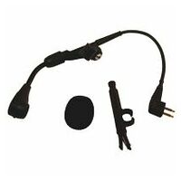 3M™ PELTOR™ Electret boom microphone, 270mm cable with J22 plug including wind protection M995/2, MT53N-12A/1, 1 Each/Case