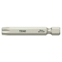 867/4 TORX® HF Bits with holding function, TX 40 x 50 mm
