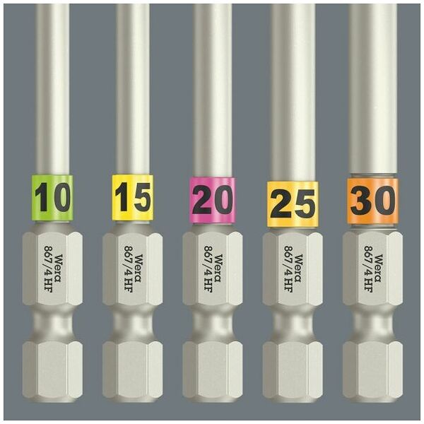 867/4 TORX® HF Inserti con funzione di ritegno, TX 20 x 50 mm