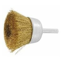 Surface brush Brass wire 0.20 mm. 50 mm