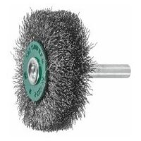 Brosse circulaire sur tige fil INOX 0,20 mm 50X15 mm