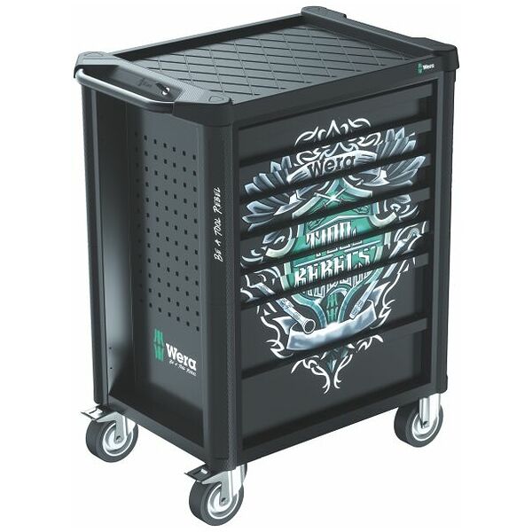 Tool Rebel roller cabinet with tool selection 9700, 94 pieces 1